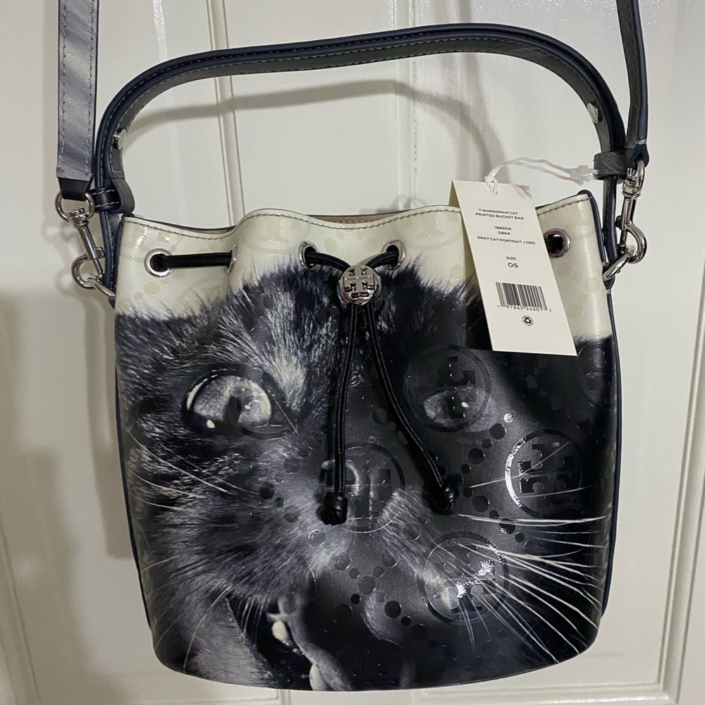 Tory Burch T Monogram Bucket Bag